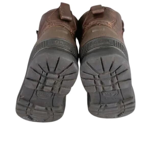 Sorel Shoes Womens 7 Boot Winter Snow Vintage Kaufman Leather Lace Up Lined Warm - Picture 14 of 15